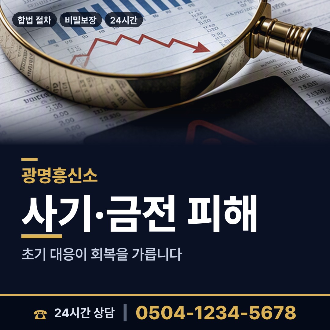 광명 광명7동 탐정사무소 상담 안내